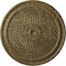 Ekena Millwork Trinity Ceiling Medallion (Fits Canopies up to 3"), 22"OD x 1 3/4"P, Mississippi Mud Crackle CM22TNMMC - alternate 1